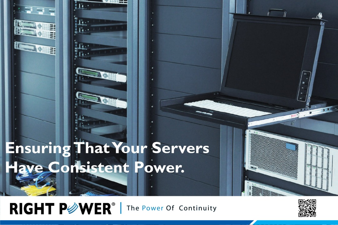 UPS In Server Room For The Data Protection Right Power